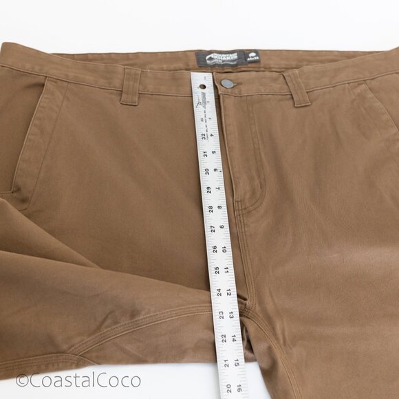 Mountain Khakis Men Pants 44x32 Brown Relaxed Fit Cotton Chino Outdoor Work - Picture 9 of 10